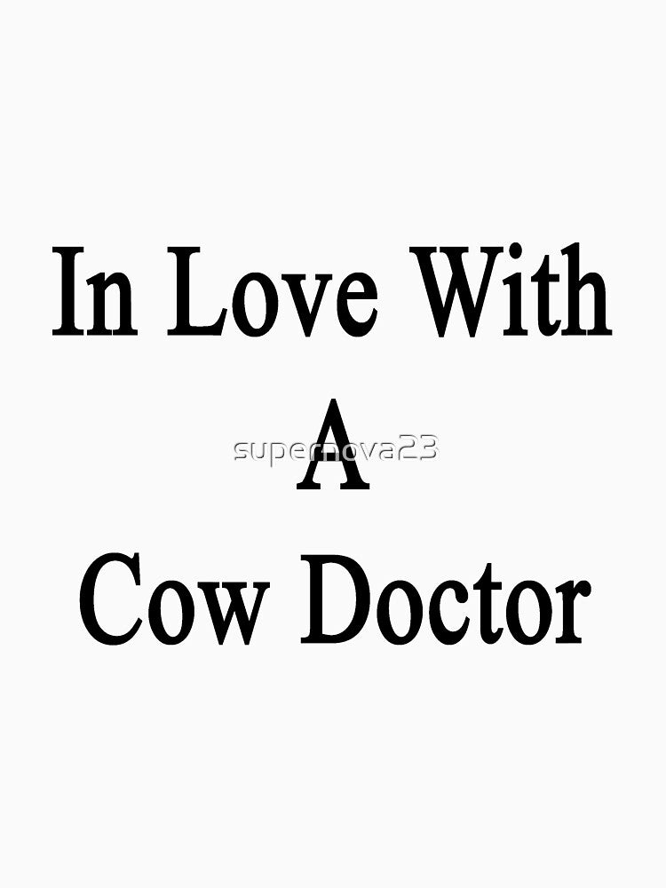 In Love With A Cow Doctor by supernova23