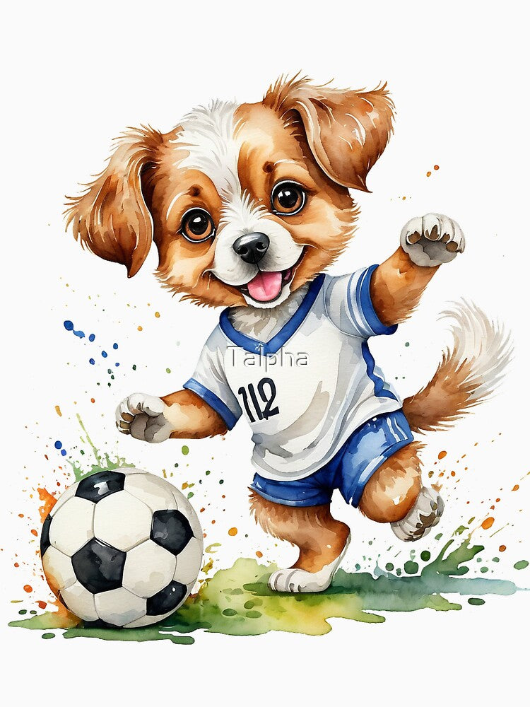 Cute soccer player by Talpha