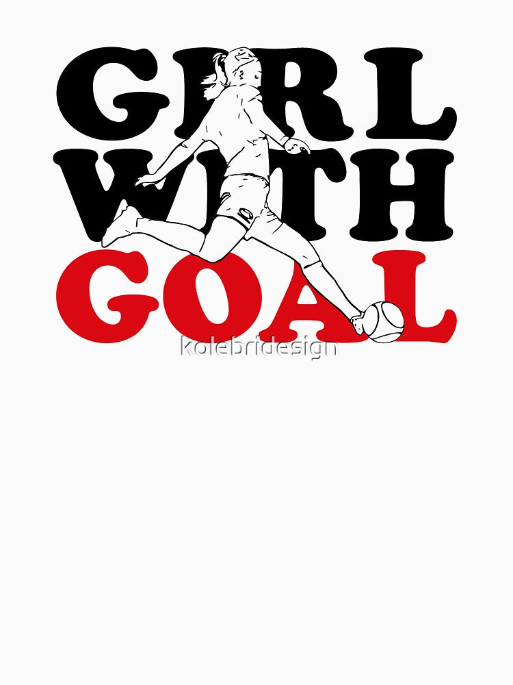 Girl with goal by kolebridesign