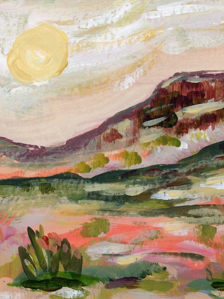 Desert Sunrise by mandiirmenart
