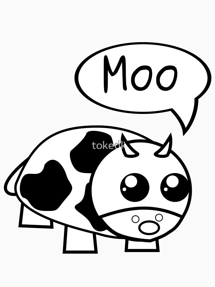 Moo - the joyfull cow by tokedk