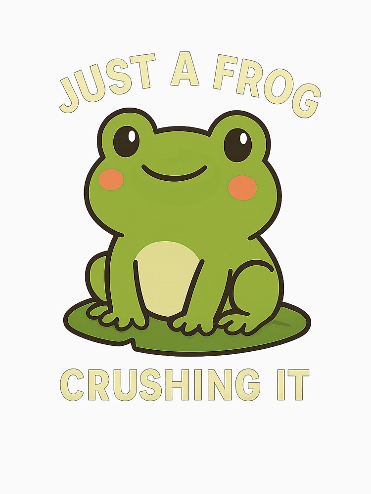 Kawaii Frog by DreamMachine69
