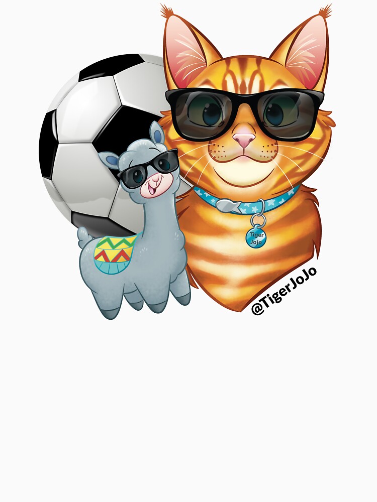 JoJo & No Drama Soccer Cartoon by tigerjojo
