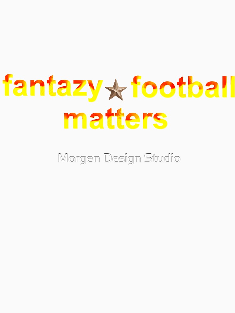 Fantazy Football Matters by Morgen Design Studio