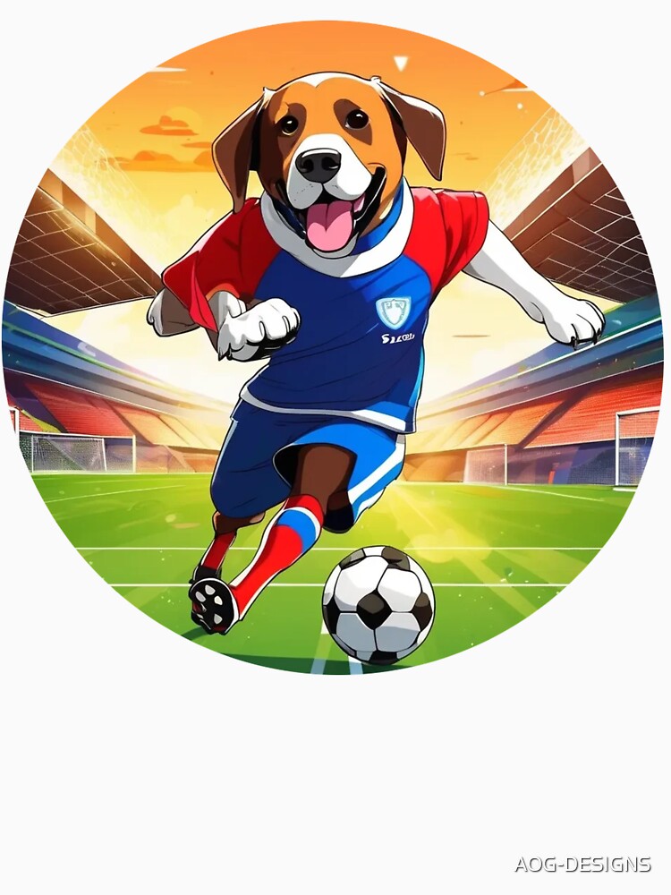 Dog soccer star by AOG-DESIGNS