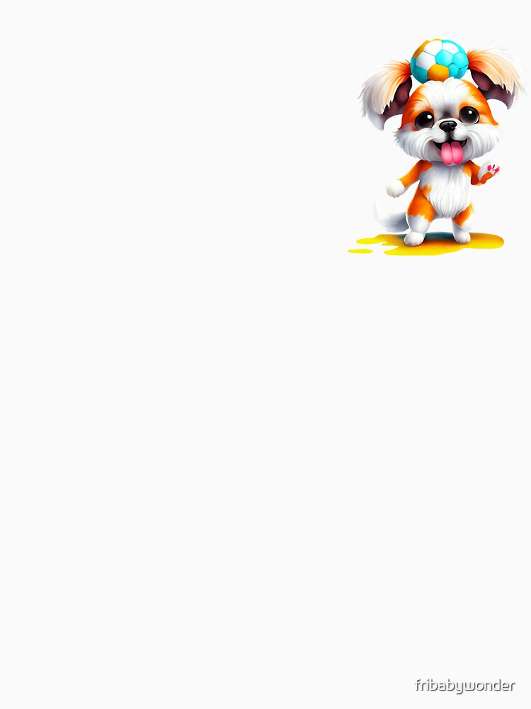 Cute dog playing ball! by fribabywonder
