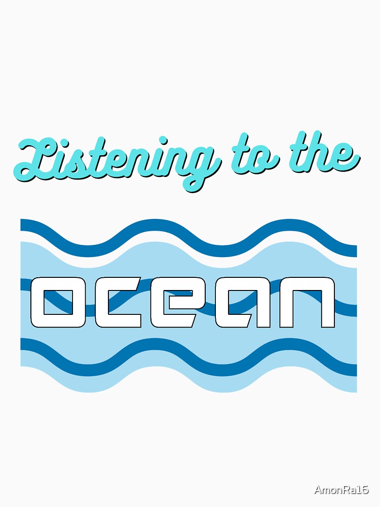 Listening to the ocean w by AmonRa16