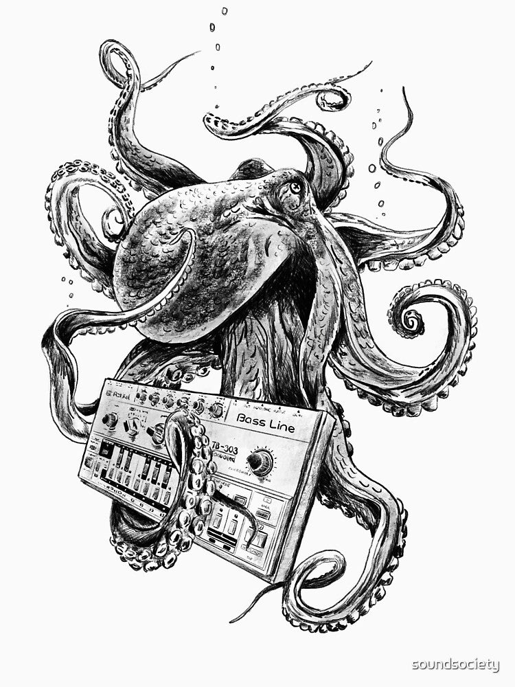 Kraken With Analog Synthesizer by soundsociety