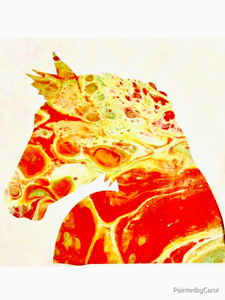 Abstract Horse by PaintedbyCarol