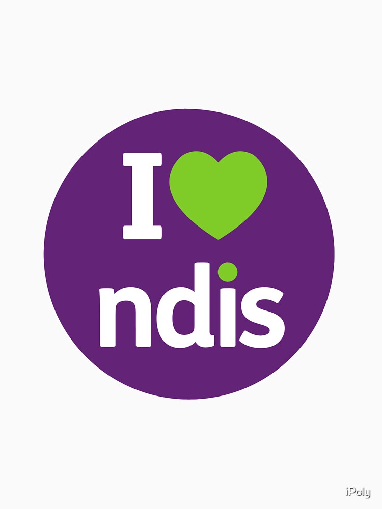 I Love NDIS Unisex shirt by iPoly