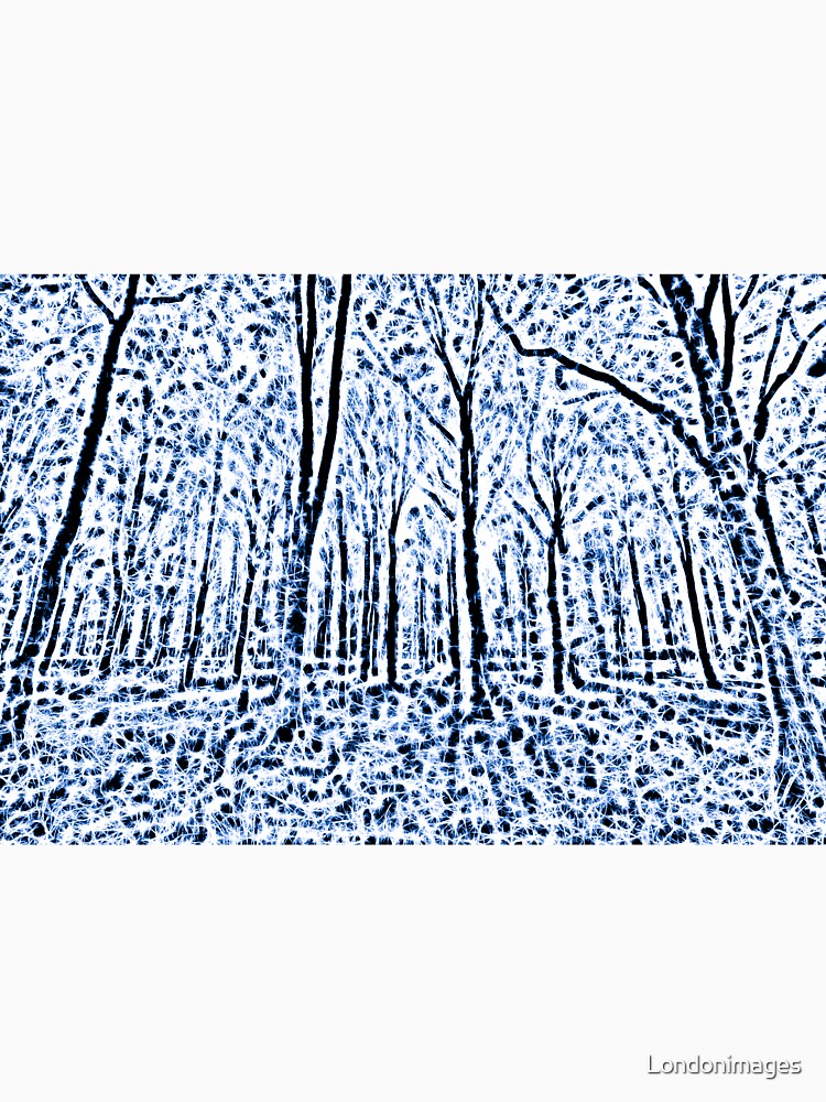 The Blue Forest Abstract Art by Londonimages