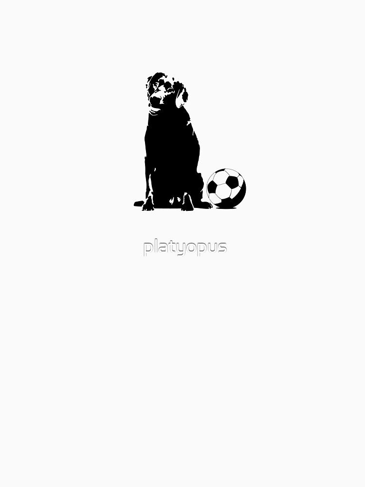 Soccer dog by platyopus