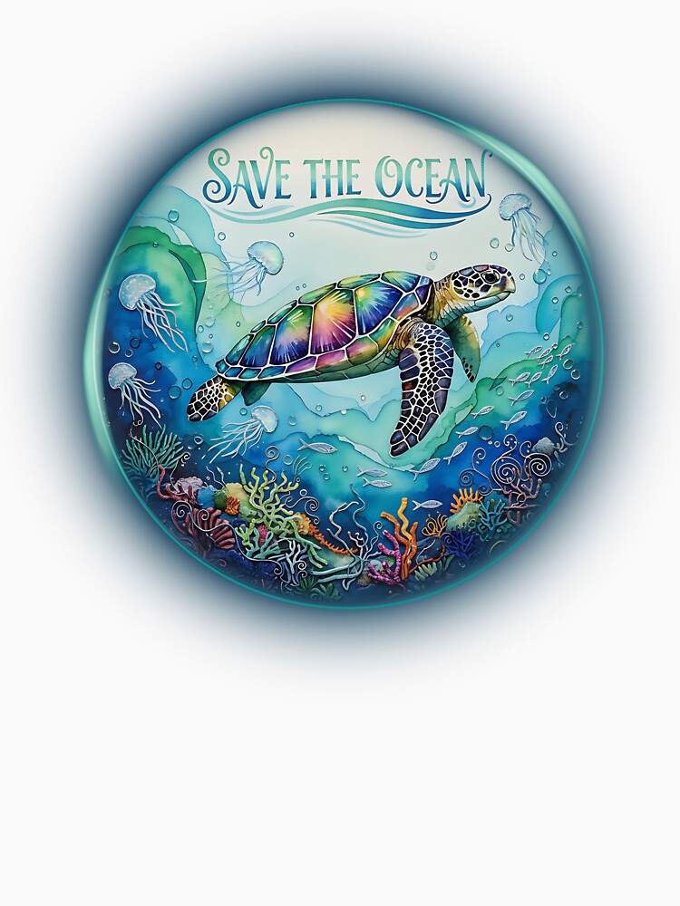 Save the Ocean | Turtle by OrchidDrift