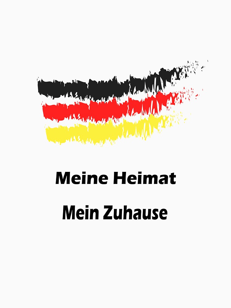 My Home My Home Germany Flag Sport Event Gift by dm4design
