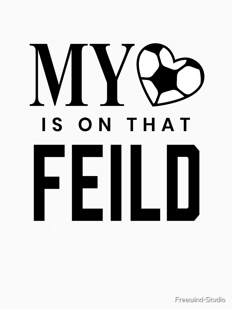 My heart is on that field soccer Light by Freewind-Studio