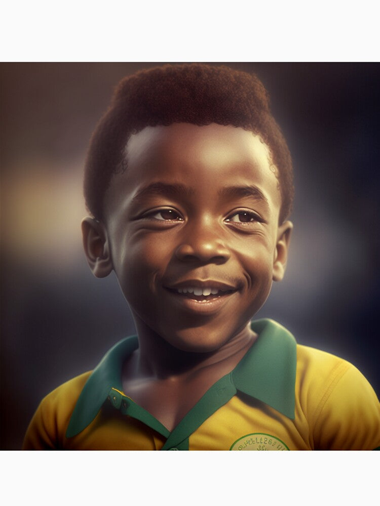 cute child pele by Olivier Dean