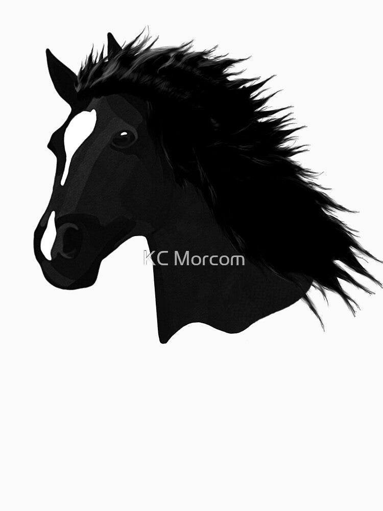 Horse Lovers Galloping Horse by KC Morcom