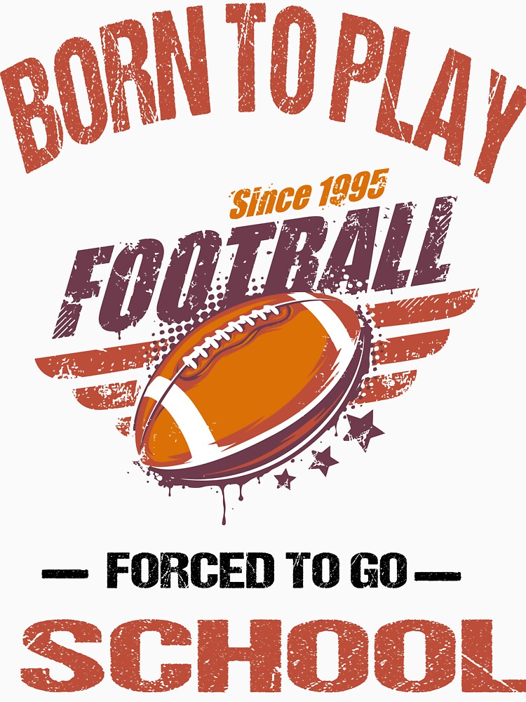 born to play football forced to go to school cup and sticker by highteek  ⭐️⭐️⭐️⭐️⭐️