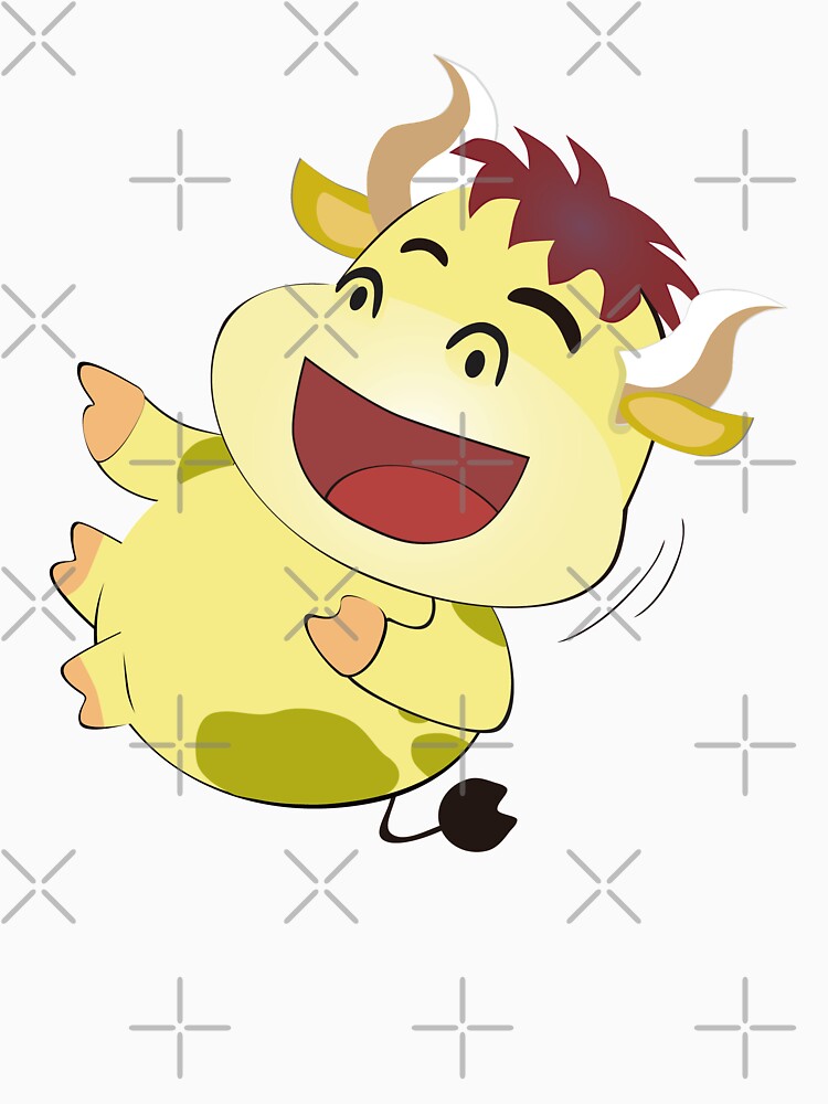 Cow, Laughing Hard by Julia2Julia