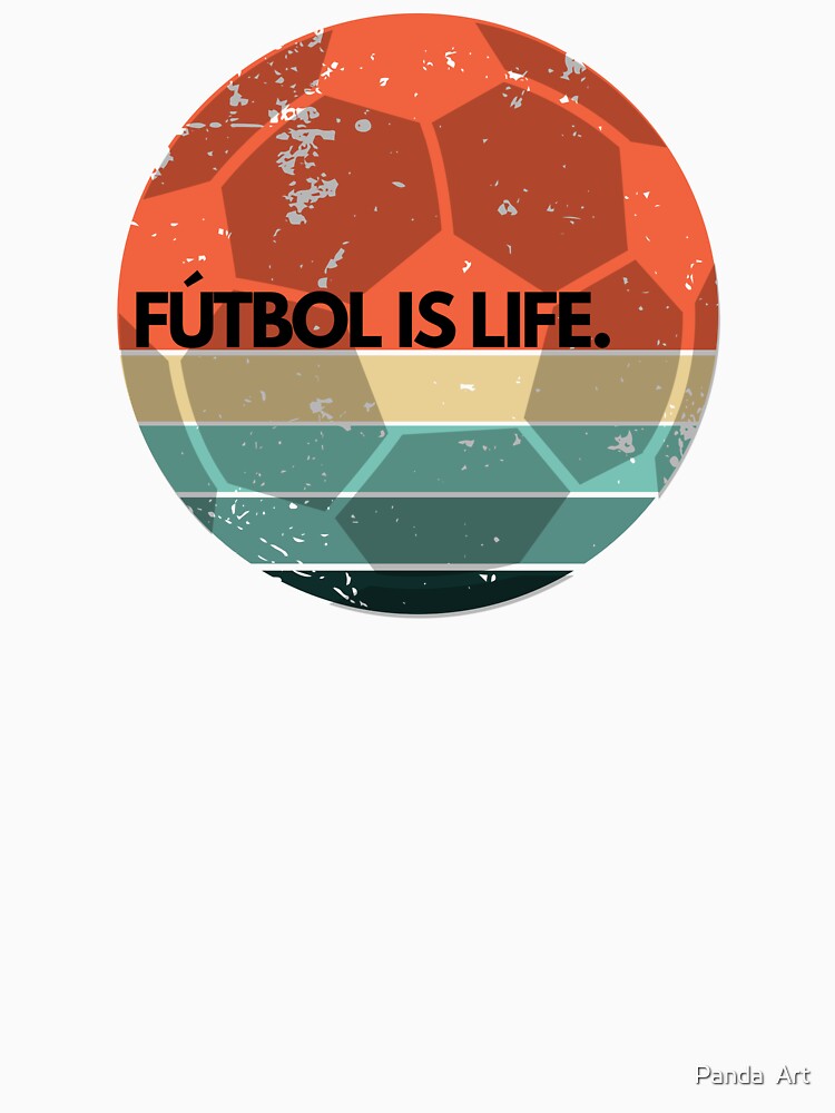 futbol is life  fútbol americano lasso design vintage summer by Panda  Art