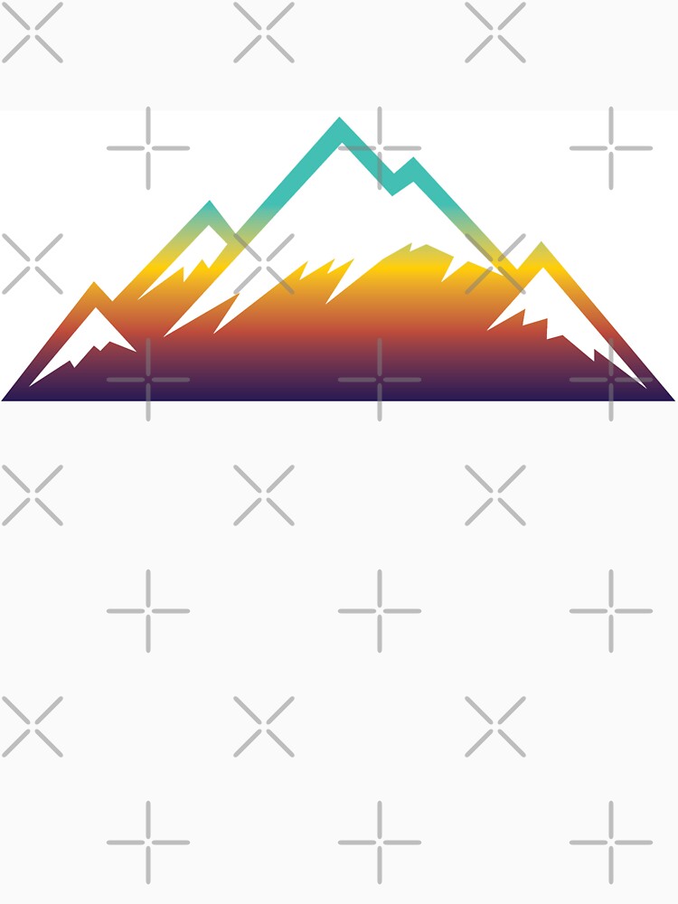 Sunset Mountain by AllHailArt