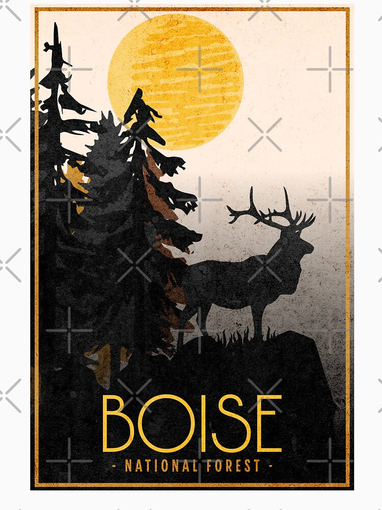 Boise National Forest by Rich Summers Art