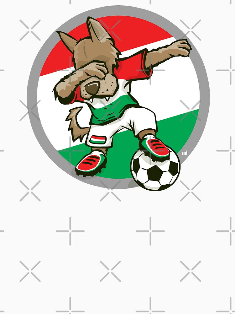 Football Dabbing Dog Hungary by m. i.