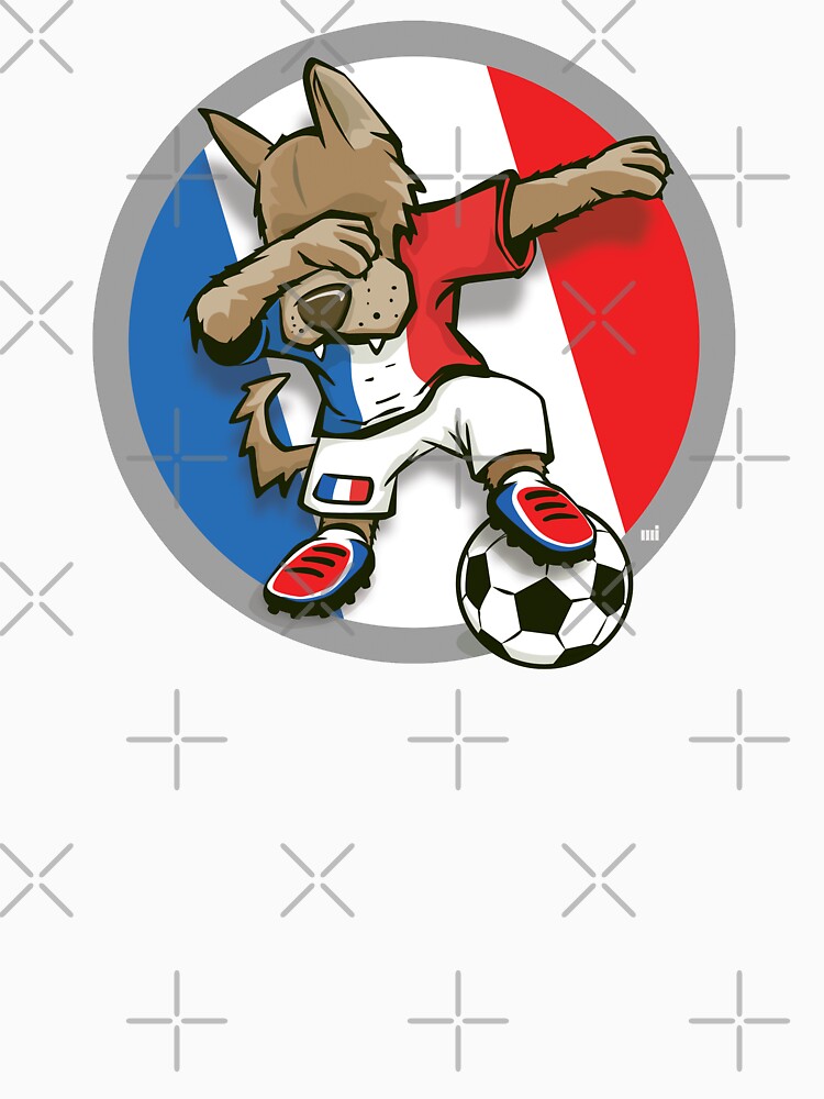Football Dabbing Dog France by m. i.