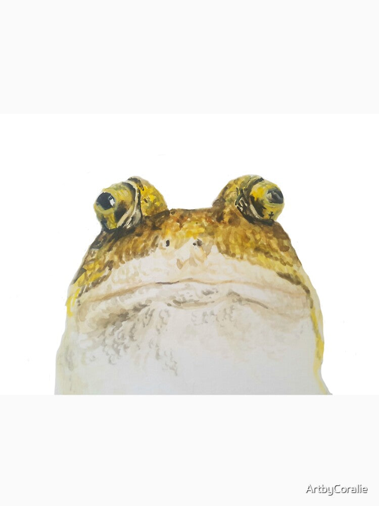 Frog watching (art) by ArtbyCoralie