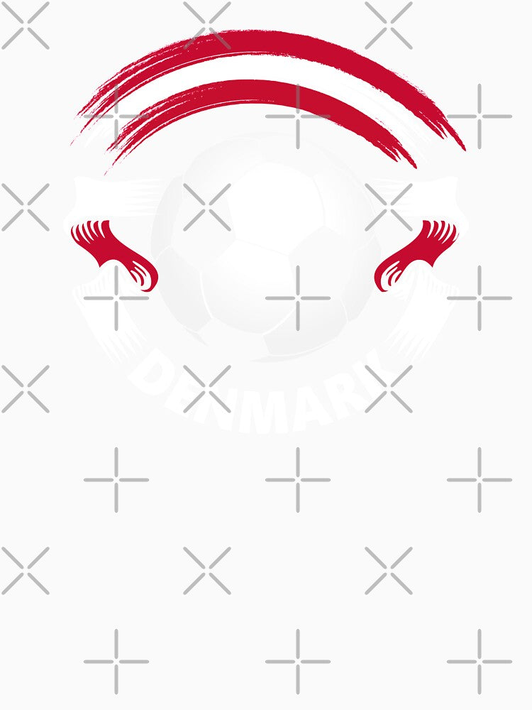 Denmark Football  Soccer Fan Flag by ockshirts