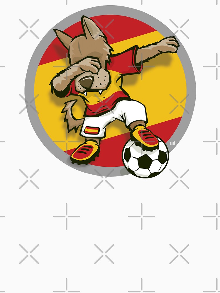 Football Dabbing Dog Spain by m. i.