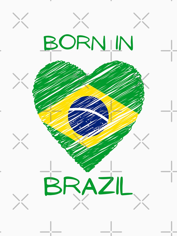 Born in Brazil  Colors and Flag by Lumia Creations