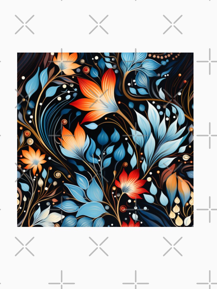 Desert Wildflowers -aboriginal art flowers 1 by DM-MD