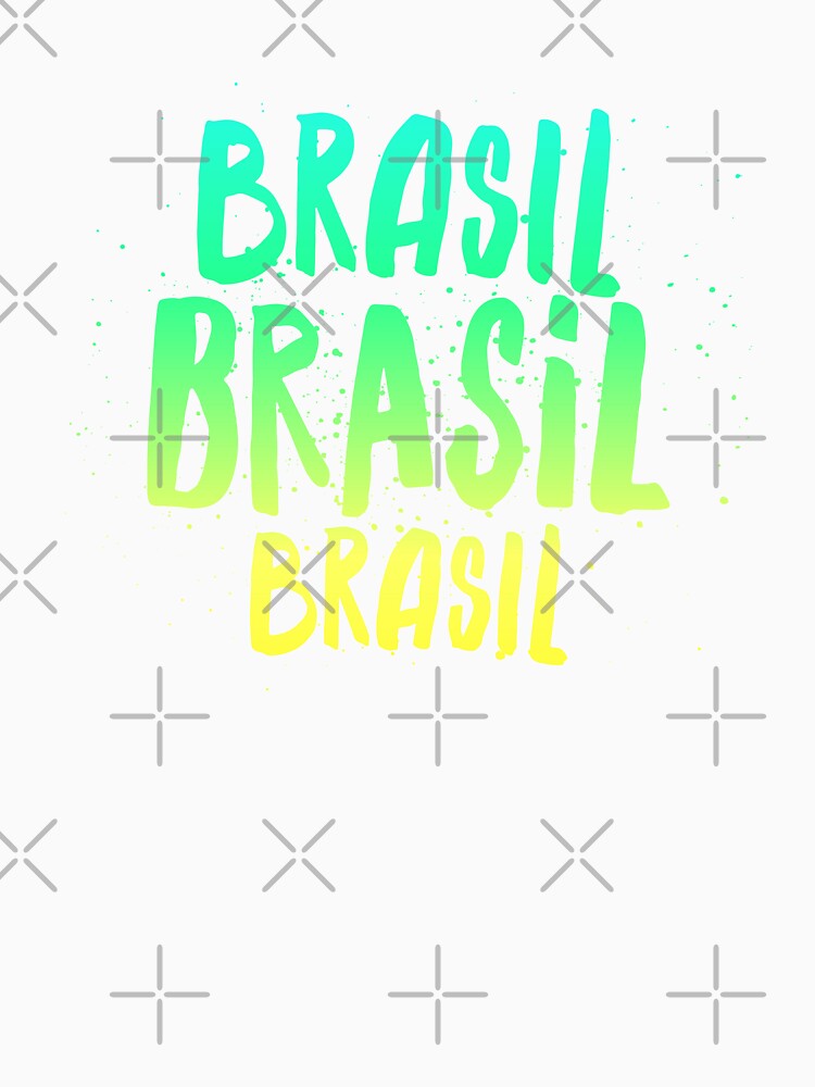 Splash paint Yellow and Green Brazil Colors by Lumia Creations