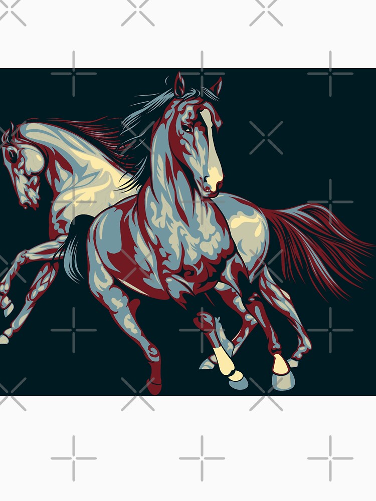 Horse Сolor print by artdragongift 15