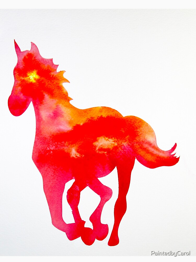 Horse SIlhouette by PaintedbyCarol