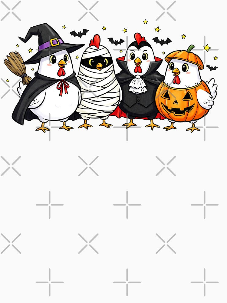 Halloween Spooky Chicken by tanondesign