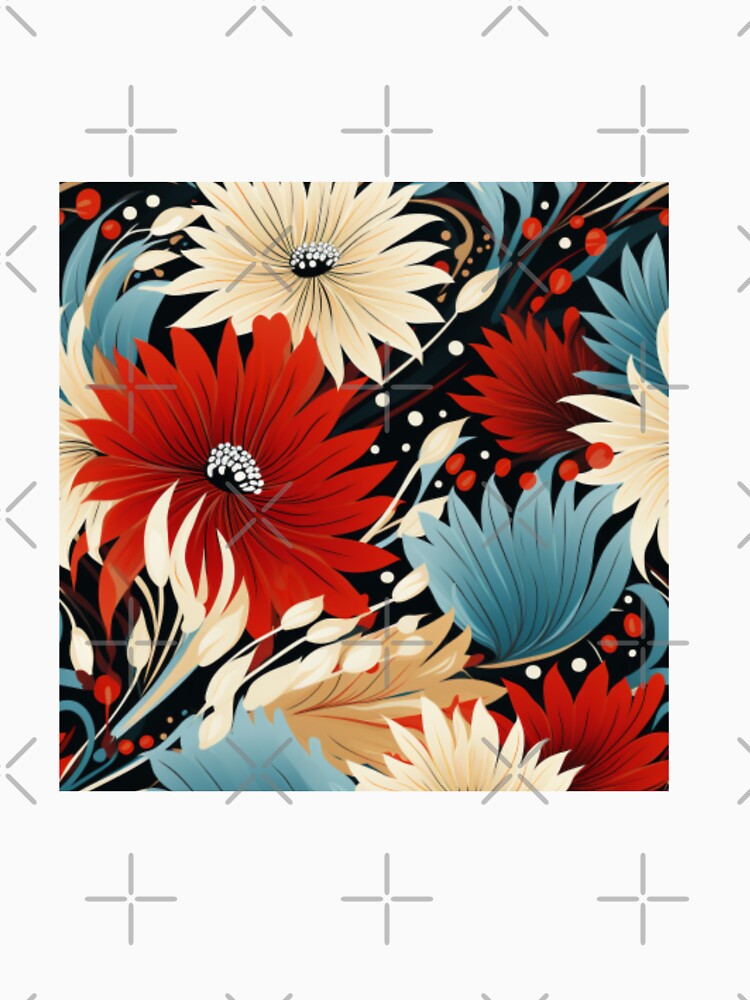 Desert Wildflowers -aboriginal art flowers 2 by DM-MD