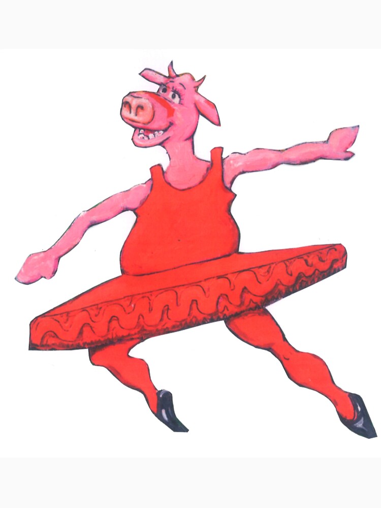 Beautiful Cow Performs Ballet by sneakycows