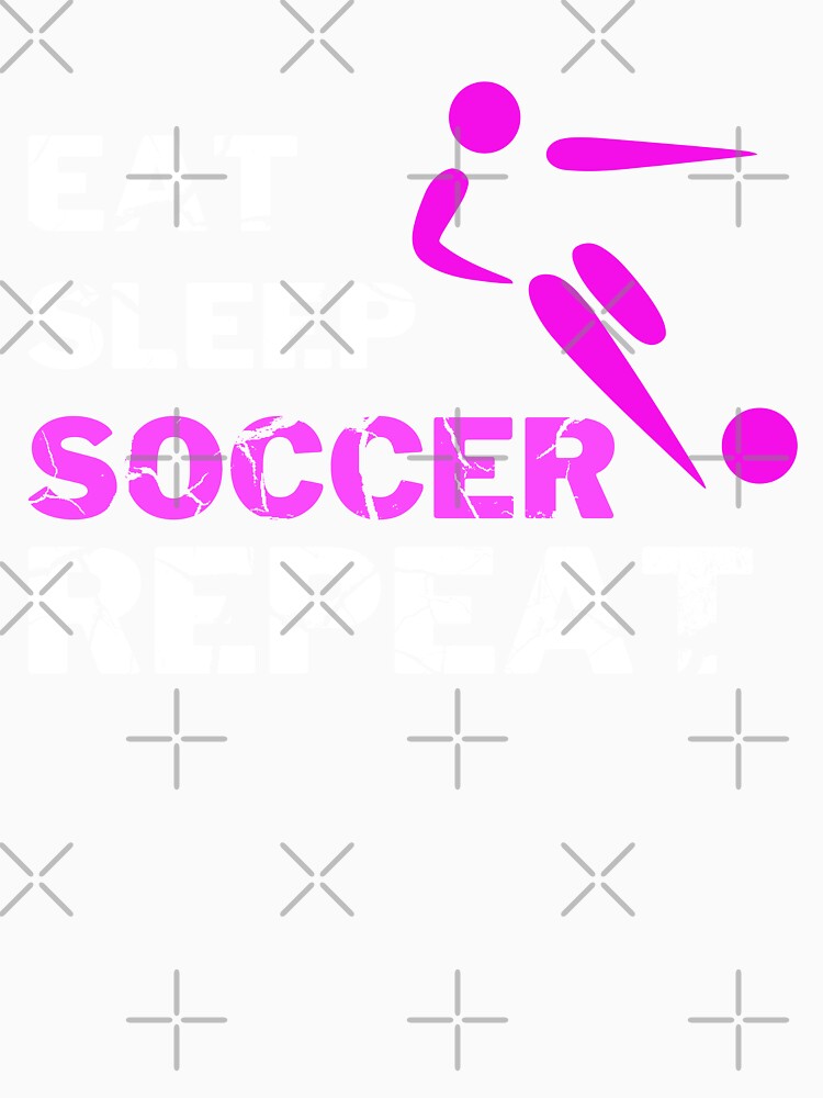 Eat Sleep Soccer Repeat by backham-design