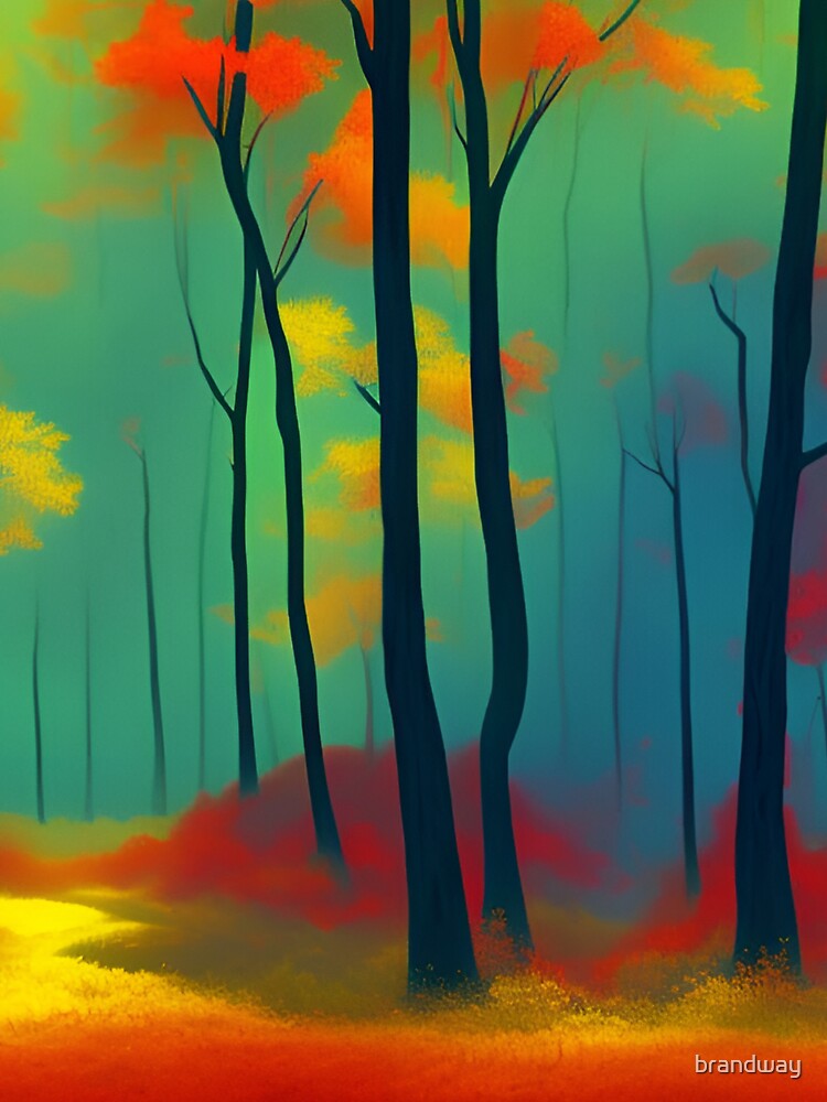 A forest full of colors artwork by brandway