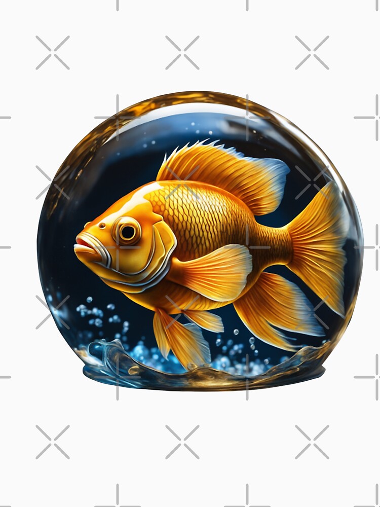 Golden Fish : Majestic Fish by Wonder Pixel Studio