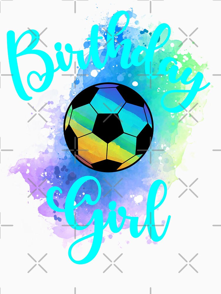 Birthday soccer girl by giftfromheart