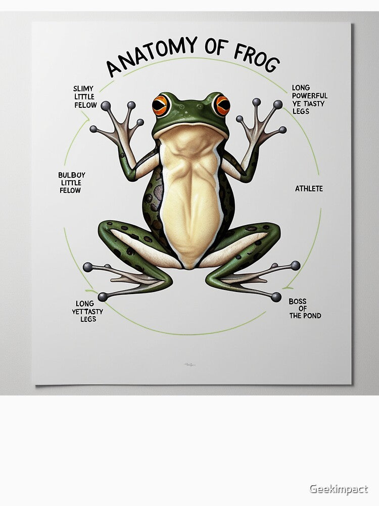 Anatomy of a Frog by Vintage Designs +