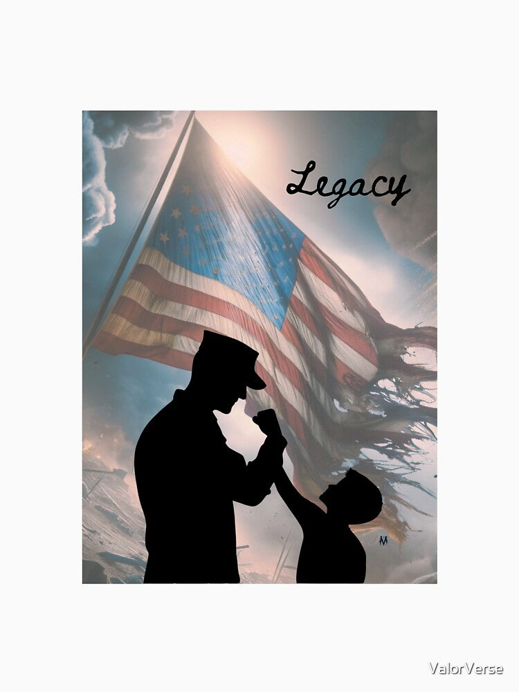 Legacy of Bravery: Father-Son Bond by ValorVerse