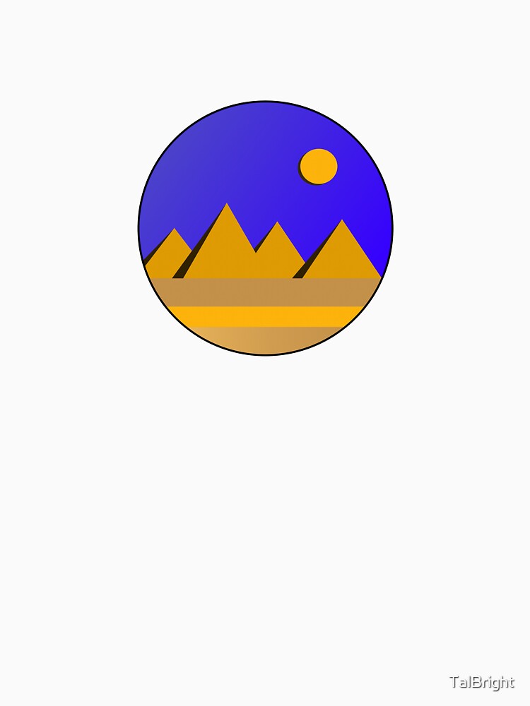 Mountain Landscape Illustration by TalBright
