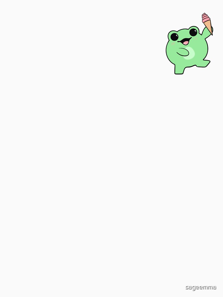Ice cream Frog by sageemma