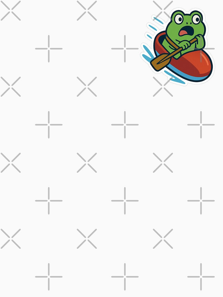 Kayaking Frog by hi-chew