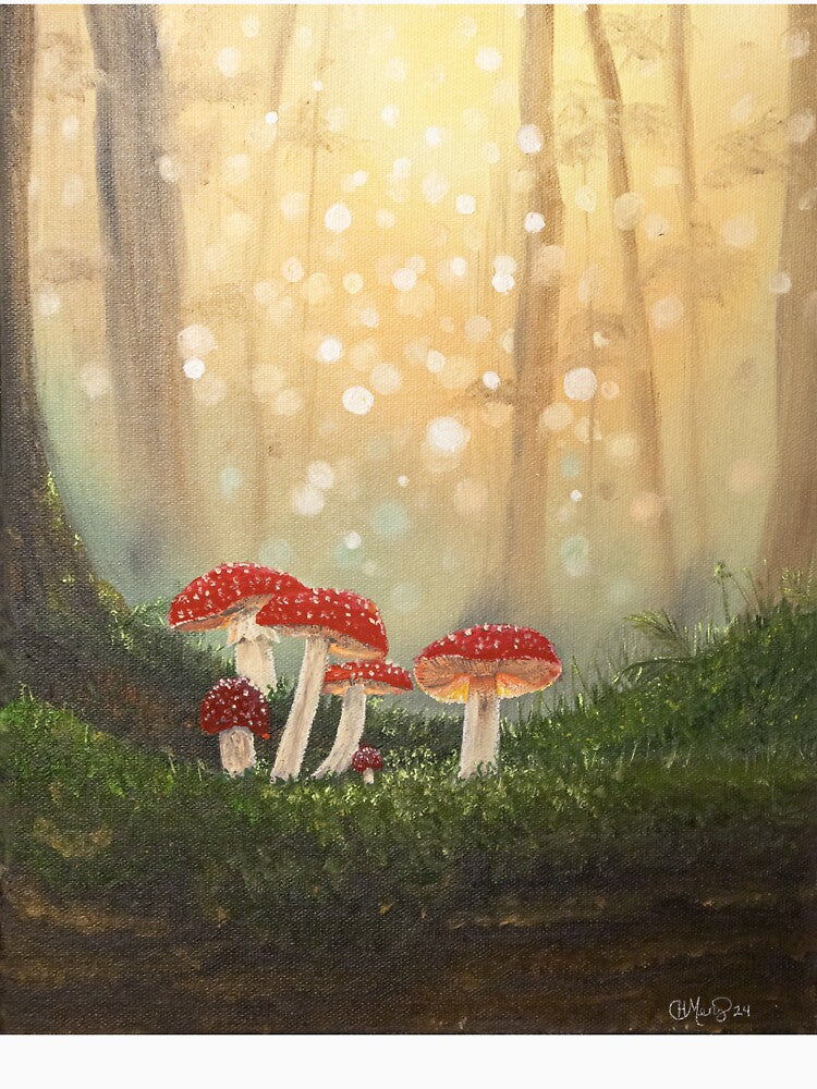 Glittering Red Caps by hlmenz
