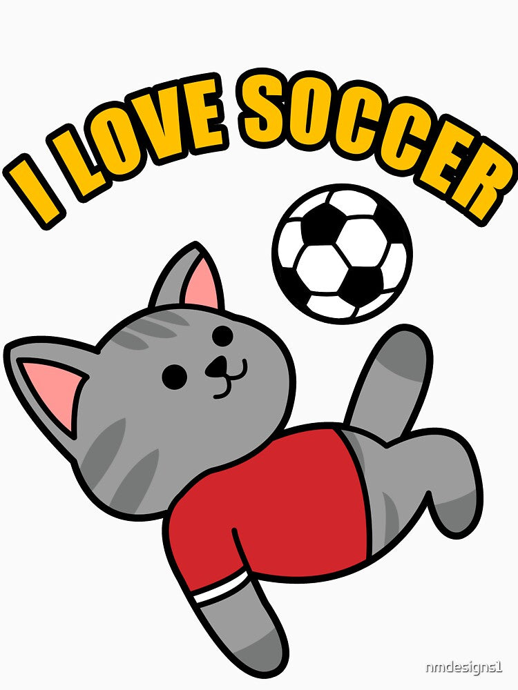 I love soccer cat fallback by nmdesigns1